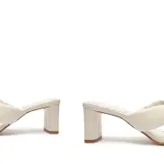 Fairy Mid Nappa Leather Sandal(5,Pearl)
