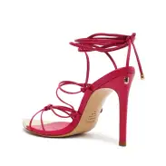 Hana Nappa Leather Sandal(5,Hot Pink)