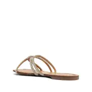 Honey Suede Sandal(5,Beige)
