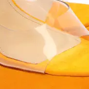 Haila Vinyl & Suede Sandal(5,Bright Sun)