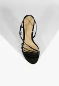Inez Patent Leather Sandal(5,Black)