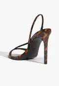 Inez Leather Sandal(5,Animal Print)