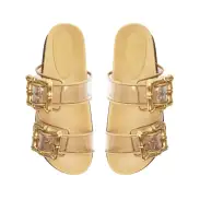 Enola Sporty Sandal(5,Light Beige)