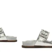 Enola Sporty Specchio  Sandal(5,Silver)