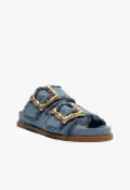 Enola Sporty Denim Sandal(5,Summer Jeans)