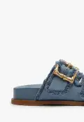 Enola Sporty Denim Sandal(5,Summer Jeans)