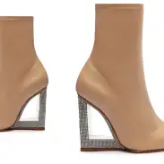 Filipa Glam Bootie(5,True Beige)