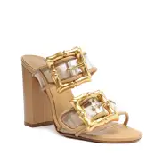 Enola Vinyl Sandal(5,Light Beige)