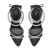 Gio Vinyl Sandal(5,Crystal)