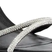 Gio Vinyl Sandal(5,Crystal)