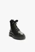 Kaile Leather Bootie(5,Black)