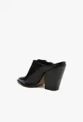 Jeane Casual Leather Pump(5,Black)