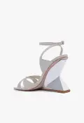 Jill Nappa Leather Sandal(5,Pearl)