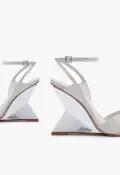 Jill Nappa Leather Sandal(5,Pearl)