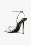 Eva Sandal(5,Silver)