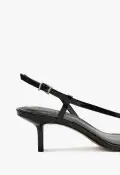 Heloise Patent Leather Sandal(5,Black)