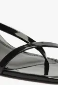 Heloise Patent Leather Sandal(5,Black)
