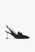 Fiorella Mid Leather Pump