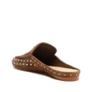 Evie Casual Suede Flat(5,Tan)