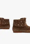 Evie Suede Bootie(5,Tan)