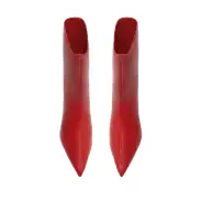 Gail Nappa Leather Bootie(5,Red)