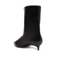 Gail Nappa Leather Bootie(5,Black)