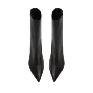 Gail Nappa Leather Bootie(5,Black)