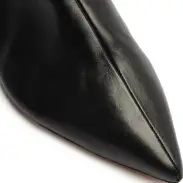 Gail Nappa Leather Bootie(5,Black)