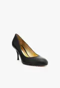 Giordana Leather Pump(5,Black)