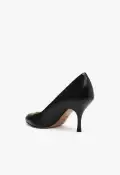 Giordana Leather Pump(5,Black)
