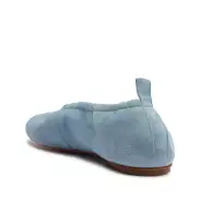 Eudora Nubuck Flat(5,Denim)