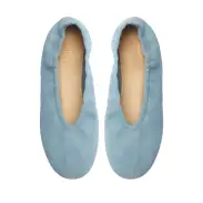Eudora Nubuck Flat(5,Denim)