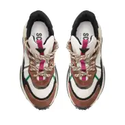 Explorer 001 Leather Sneaker(5,Multicolors)