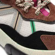 Explorer 001 Leather Sneaker(5,Multicolors)