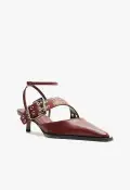 Jess Pump(5,Cherry Wine)