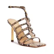 Hayden Lux Leather Sandal(5,Natural)
