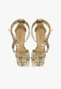 Jess Sandal(5,Animal Print)