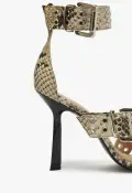 Jess Sandal(5,Animal Print)