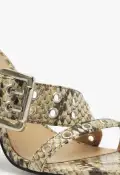 Jess Sandal(5,Animal Print)