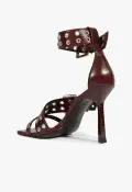 Jess Sandal(5,Cherry Wine)