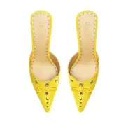 Hilly Suede Pump(5,Gold)
