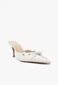Hilly Leather Pump(5,White)