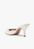 Hilly Leather Pump(5,White)
