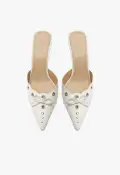 Hilly Leather Pump(5,White)