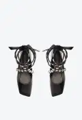 Jaycie Patent Leather Flat(5,Black)