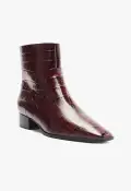 Helena Bootie(5,Cherry Wine)