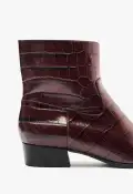 Helena Bootie(5,Cherry Wine)