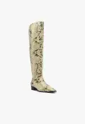 Helena Over the Knee Boot(5,Animal Print)