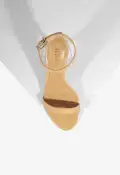 Irina Leather Sandal(5,Beige)