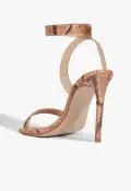 Irina Snake Sandal(5,Brown)